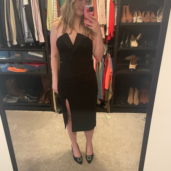 Jay Godfrey Tinsley Tuxedo Dress - Picture 5 of 14